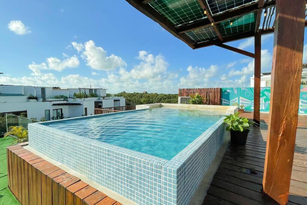 Appartement Eco-Friendly And Modern Loft 4 By Noox à Tulum Extérieur photo