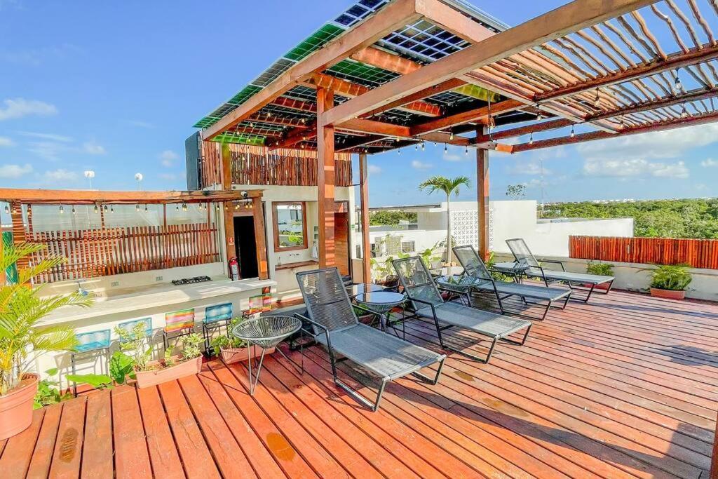 Appartement Eco-Friendly And Modern Loft 4 By Noox à Tulum Extérieur photo