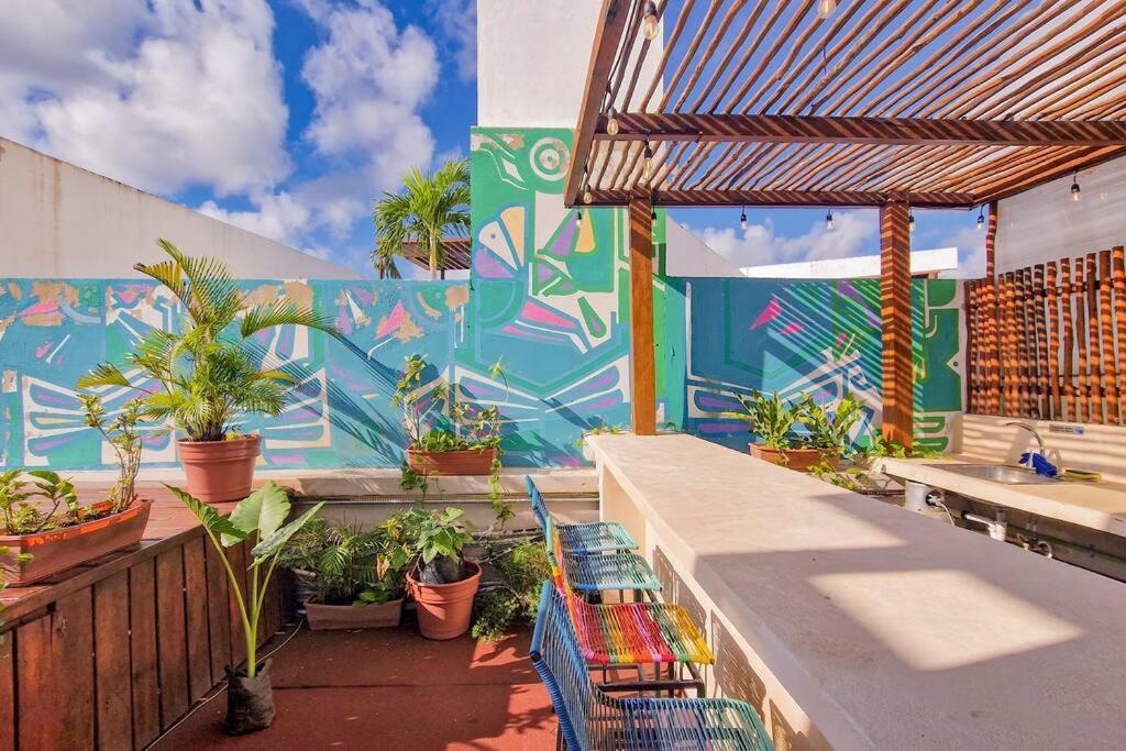Appartement Eco-Friendly And Modern Loft 4 By Noox à Tulum Extérieur photo