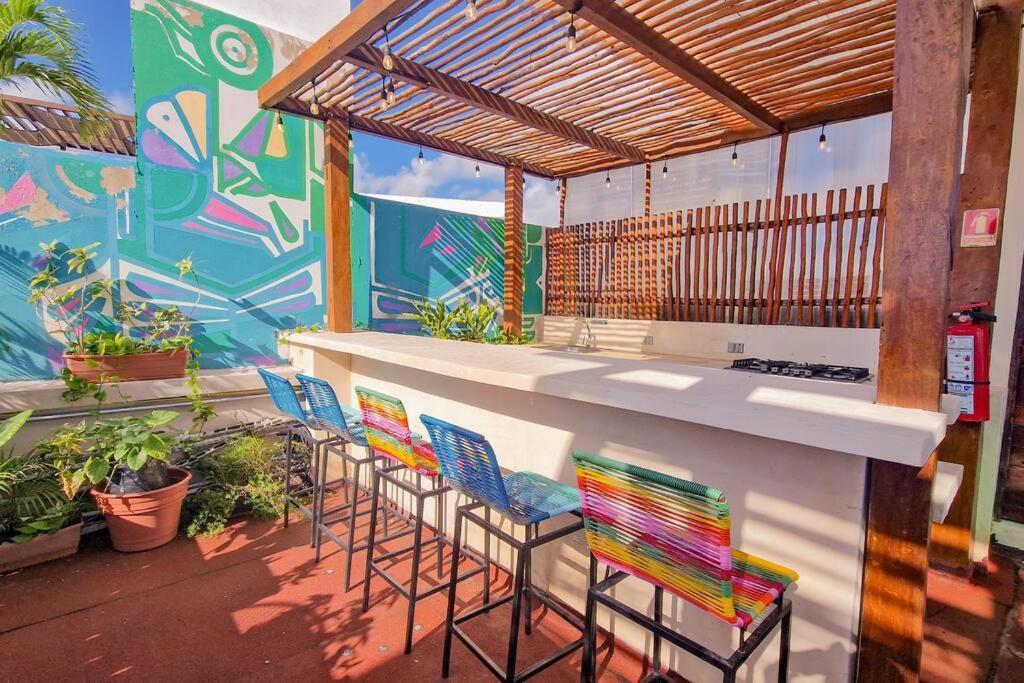 Appartement Eco-Friendly And Modern Loft 4 By Noox à Tulum Extérieur photo